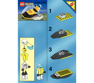 LEGO Res-Q Jet-Ski 6415 Instrukce