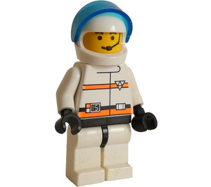 LEGO Res-Q Racer con Casco con Blanco Piernas Minifigura