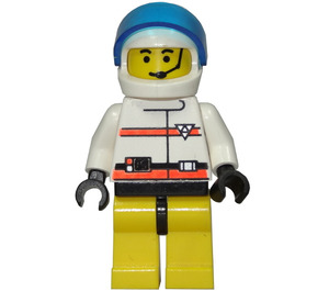 LEGO Res-Q Racer med Hjälm med Gul Ben Minifigur