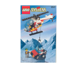 LEGO Rescue Chopper 2531 Ohjeet