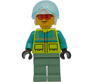 LEGO Rescue Helicopter Pilot minifiguur