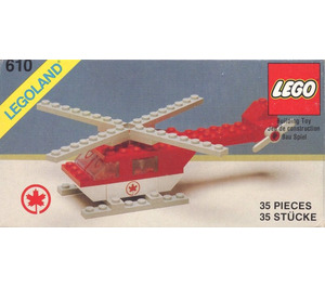 LEGO Rescue Helicopter Set 610-2