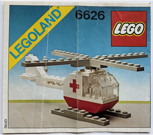 LEGO Rescue Helicopter 6626-1 Instructions