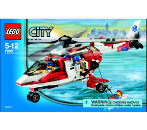 LEGO Rescue Helicopter Set 7903 Instructions