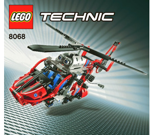 LEGO Rescue Helicopter Set 8068 Instructions