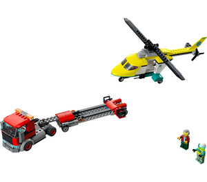 LEGO Rescue Helicopter Transporter Set 60343