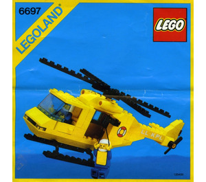 LEGO Rescue-I Helicopter Set 6697