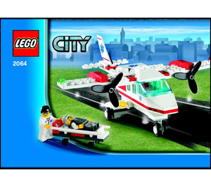 LEGO Rescue Flugzeug 2064 Instructions