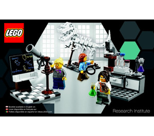 LEGO Research Institute Set 21110 Instructions