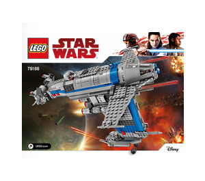 LEGO Resistance Bomber (Finch Dallow version) 75188-2 Instrukcje