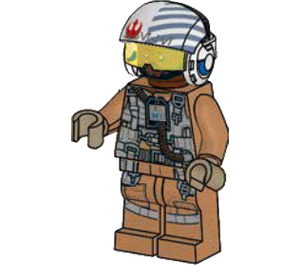 LEGO Resistance Bomber Pilot (Finch Dallow) Minifigurka