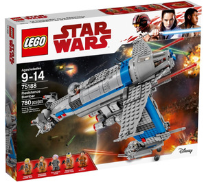 LEGO Resistance Bomber (standard pilot version) Set 75188-3 Packaging