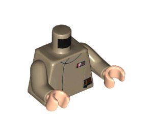 LEGO Resistance Officer Minifig Torso (973 / 76382)