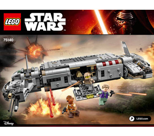 LEGO Resistance Troop Transporter Set 75140 Instructions