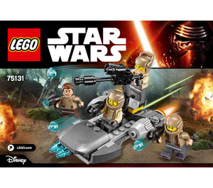 LEGO Resistance Trooper Battle Pack Set 75131 Instructions