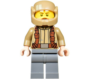 LEGO Resistance Trooper avec Dark Tan Jacket et Frown (75131) Figurine
