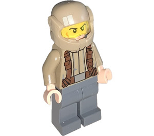 LEGO Resistance Trooper with Dark Tan Jacket (Frown and Cheek Lines) Minifigure