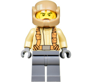 LEGO Resistance Trooper with Light Tan Jacket and Frown (75131) Minifigure