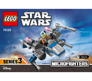 LEGO Resistance X-wing Fighter Microfighter 75125 Инструкции