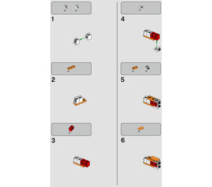 LEGO Resistance X-wing 912063 Instrucciones