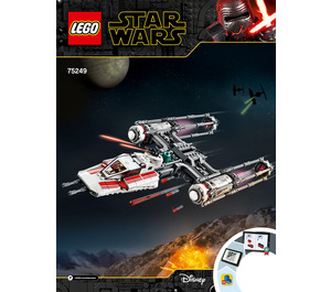 LEGO Resistance Y-wing Starfighter Set 75249 Instructions