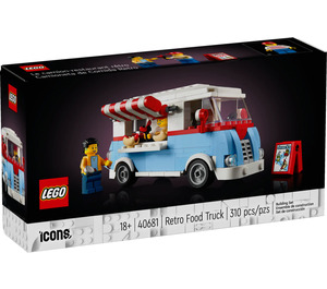 LEGO Retro Food Truck  Set 40681 Packaging