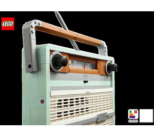 LEGO Retro Radio Set 10334 Instructions