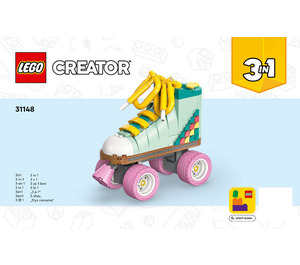 LEGO Retro Roller Skate 31148 Instruktioner