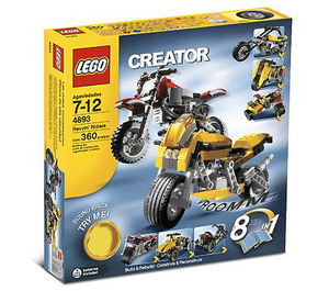 LEGO Revvin' Riders Set 4893 Packaging