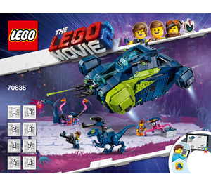 LEGO Rex's Rexplorer! Set 70835 Instructions