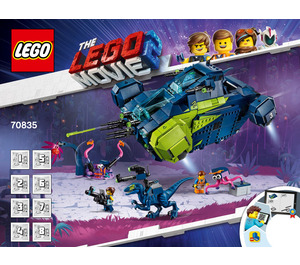 LEGO Rex's Rexplorer! 70835 Instructies