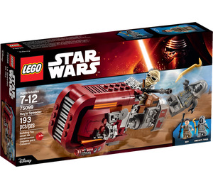 LEGO Rey's Speeder 75099 Packaging