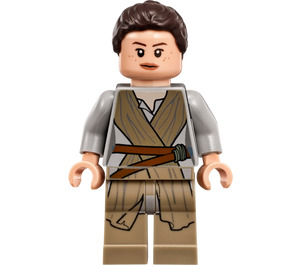 LEGO Rey with Dark Tan Robe Minifigure