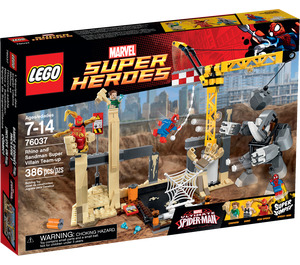 LEGO Rhino and Sandman Super Villain Team-up Set 76037 Packaging