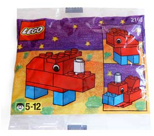 LEGO Rhinocerous Set 2165 Packaging