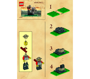 LEGO Richard's Arrowseat Set 1287 Instructions