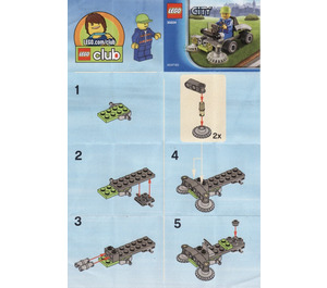 LEGO Ride-On Lawn Mower Set 30224 Instructions