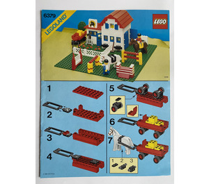 LEGO Riding Stable Set 6379 Instructions