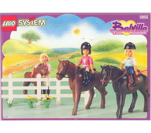 LEGO Riding Stables Set 5855 Instructions