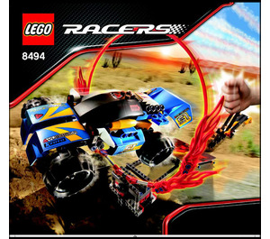 LEGO Ring of Fire Set 8494 Instructions