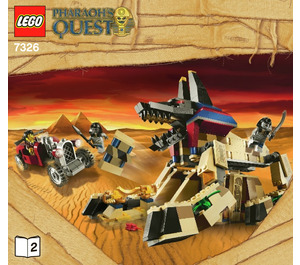 LEGO Rise of the Sphinx Set 7326 Instructions