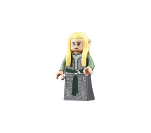 LEGO Rivendell Elfo con Grigio Robe Minifigure