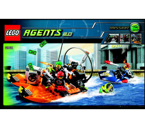 LEGO River Heist 8968 Byggeinstruksjoner