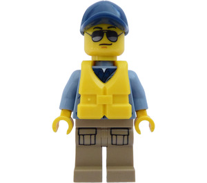LEGO River Patrol Policeman minifiguur
