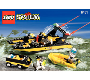 LEGO River Response 6451 Instruktioner