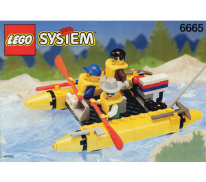 LEGO River Runners 6665 Instrukce