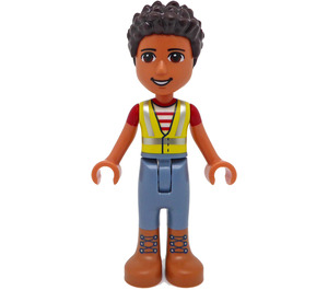 LEGO River with Safety Vest Minifigure