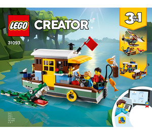 LEGO Riverside Houseboat 31093 Instructions