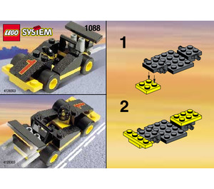 LEGO Road Burner Set 1088 Instructions