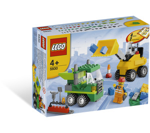 LEGO Road Konstruktion Building Set 5930 Packaging